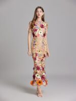 Floral Print Maxi Dress - Image 3