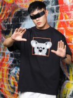 Unisex Graphic Printed Drop Shoulder Oversized T-Shirt