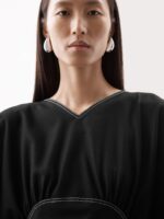 Women Woollen Empire Dress - Image 2