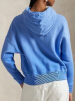 Polo Ralph Lauren Polo Women Bear Graphic Printed Hooded Long Sleeve Pullover Sweatshirts - Image 3