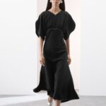 Women Woollen Empire Dress