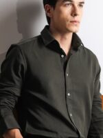 Men Otago Slim Fit Cotton Formal Shirt - Image 2