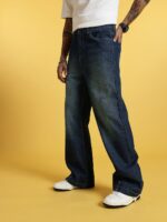 Men Loose Bootcut Heavy Fade Jeans - Image 3
