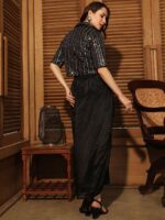 Embellished Acrylic Top With Skirt Co-Ords - Image 4