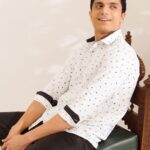 Mculine Men Standard Printed Casual Shirt