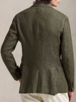 Slim-Fit Double Breasted Tailored Blazer - Image 2