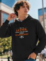 MaverIQ Men Printed Hooded Sweatshirt